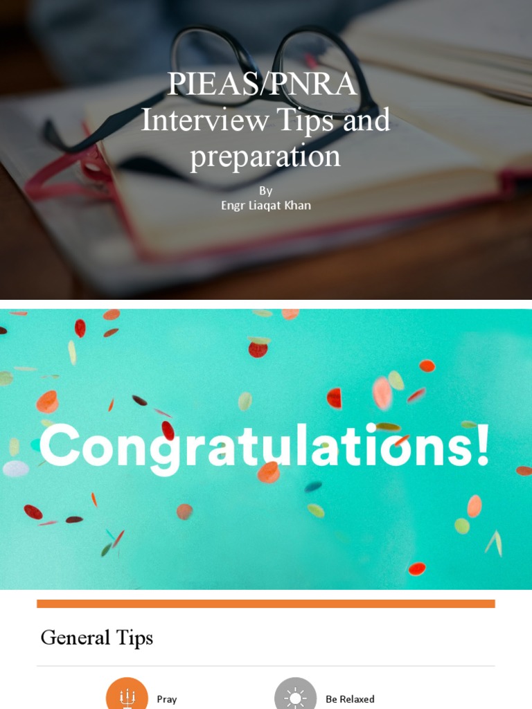 PIEAS PNRA Interview Preparation Guide | PDF