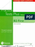 436345341 B2 First Practice Tests Plus Volume 1 With Key PDF