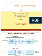 FPGA Based System Design - Moore Machine Behavioral Modeling