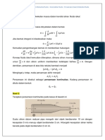 Contoh Dan Latihan Soal Mandiri Mekanika Fluida - Kinematika Fluida - Aplikasi Persamaan Dasar Mekanika Fluida