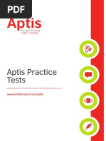 Aptis Practice Tests With Answers