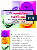 Transcripciones Publicitarias