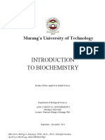 To Biochemistry: Murang'a University of Technology