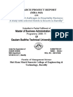 Gautam Budhha Technical University, Lucknow: Research Project Report