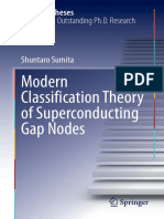 (Springer Theses) Shuntaro Sumita - Modern Classification Theory of Superconducting Gap Nodes-Springer Singapore - Springer (2021)