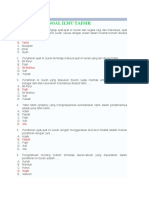 Kumpulan Soal Ilmu Tafsir