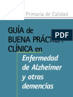 Guiadebuenapracticaclinicaenalzheimer