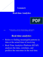 Lesson 6 Real-Time Analytics