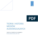 A. Lewicki, Teoria I Historia Mediów Audiowizualnych - Skrypt Dla Studentów - Stacjonarne