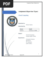 Cloud Computing Assignment