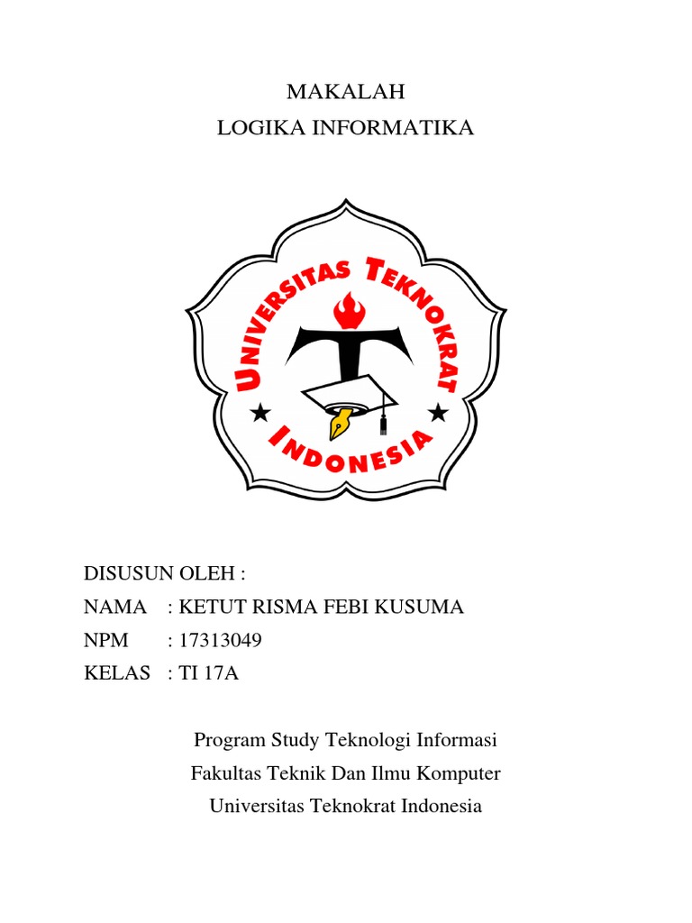 Tautologi dalam Logika Informatika | PDF | Metode & Bahan Ajar