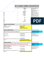 Webs and Flanges Under Concentrated Load: Please Select The Position of The Applied Load