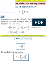 CH 5: Conductors, Dielectrics, and Capacitance CH 5: Conductors, Dielectrics, and Capacitance