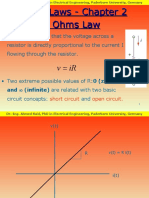 2.1 Ohms Law Basic Laws - Chapter 2