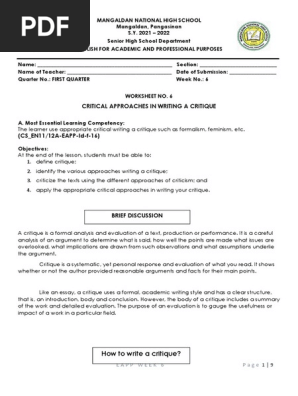 EAPP_WEEK-6_CRITICAL-APPROACHES-IN-WRITING-A-CRITIQUE