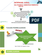 A. Materi Ppt. Identifikasi Judul SOP Akt 2