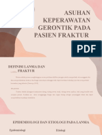 Asuhan Keperawatan Gerontik Pada Fraktur