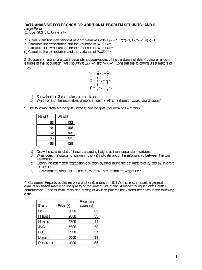 GPA Prediction from ACT Scores | PDF | Ordinary Least Squares | Errors ...