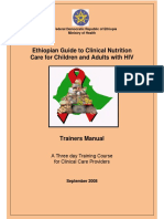 Ethiopian Guide To Clinical Nutrition For PLWHA