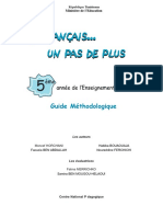 Guide méthodologique français