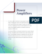 11 Classes of Amplifiers, Class A Power Amplifiers 05 Sep 2019material - II - 05 Sep 2019 - Power - Amplifiers - Reference