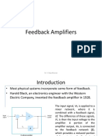 15-Feedback Amplifier, Input & Output Resistances-21-Oct-2019Material I 21-Oct-2019 I Feedback Amplifiers