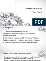 MENGEMBANGKAN HUKUM