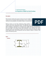 2.3 Section Properties of Built-Up Steel Sections