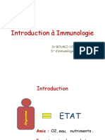1.Introduction à Immunologie