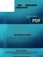 Fases Del Proceso Creativo Artistica .............