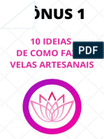 10 ideias para fazer velas artesanais