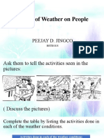 Grade 3 PPT - Q4 - W3 - Effects of Weather On People