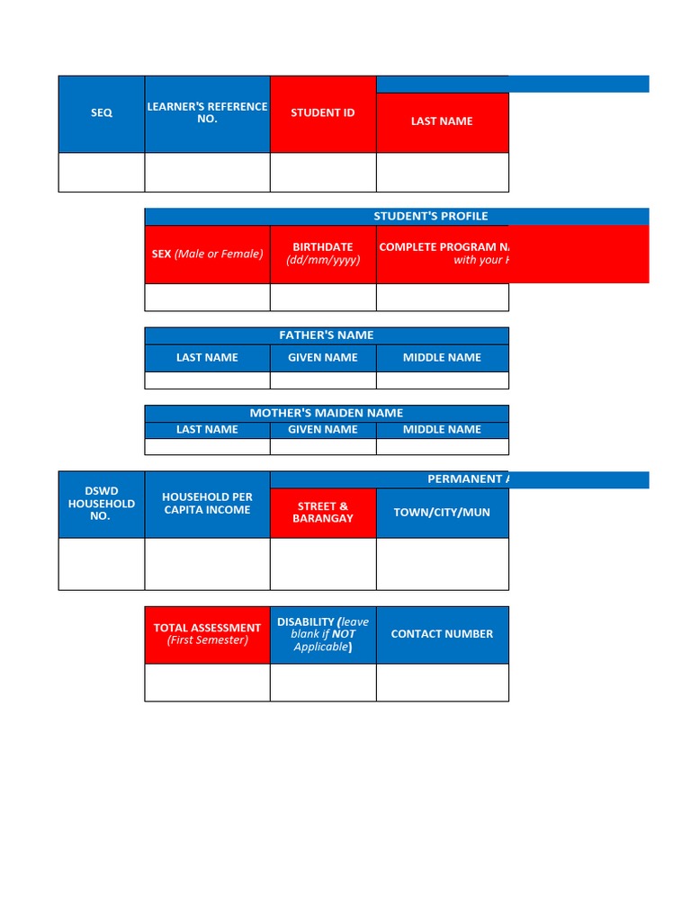 TES Application Form | PDF