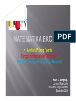 Mat Eko Pertemuan III