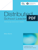 2008 Distributed School Leadership Alma Harris