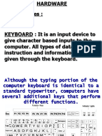 Lect 7 Input Output Devices