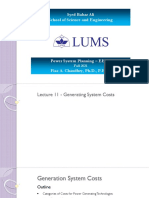 Lec 11 - Gen Sys Costs - EE556