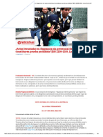 ¿Actas Levantadas en Flagrancia Sin Presencial Fiscal Constituyen Prueba Prohibida - (RN 2236-2019, Lima Sur) - LP