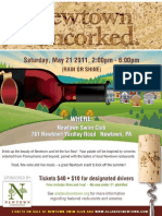 Newtown Uncorked on May 21