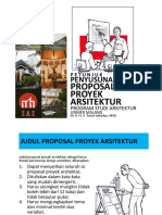 10.seminar Proposal Proyek Arsitektur