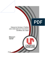 Manual de Normas Da UNIPAR 2013