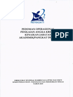 Penilaian Angka Kenaikan Akademiiqpangkat: Pedoman Operasional