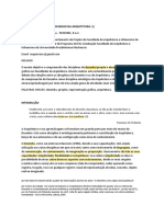 Significados e Usos Do Desenho Na Arquitetura