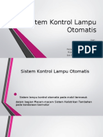 Sistem Kontrol Lampu Otomatis