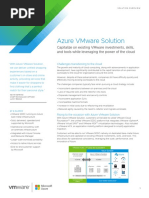 Microsoft Azure Vmware Solution Overview