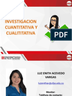 Investigación cuantitativa y cualitativa