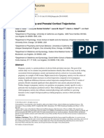 Pregnancy Anxiety and Prenatal Cortisol Trajectories