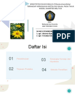 SEMINAR PROPOSAL EFEKTIFITAS DAUN INSULIN (Tithonia diversifolia) TERHADAP KERUSAKAN HISTOLOGI GINJAL PADA TIKUS MODEL DIABETES MELITUS