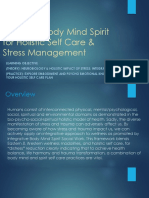 Module 3 Connect Body Mind Spirit For Self Care & Stress Management
