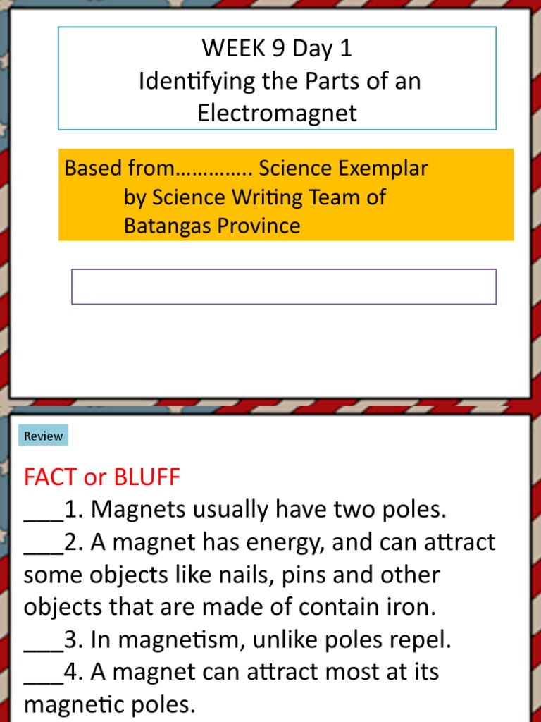 Sci PPT q3wk9, PDF, Electricity